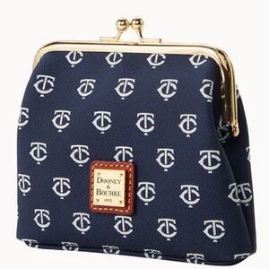 Dooney and Bourke Large Kisslock in MN Twins MLB collection